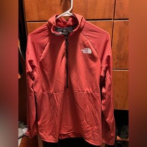 Northface future fleece 3 quarter zip